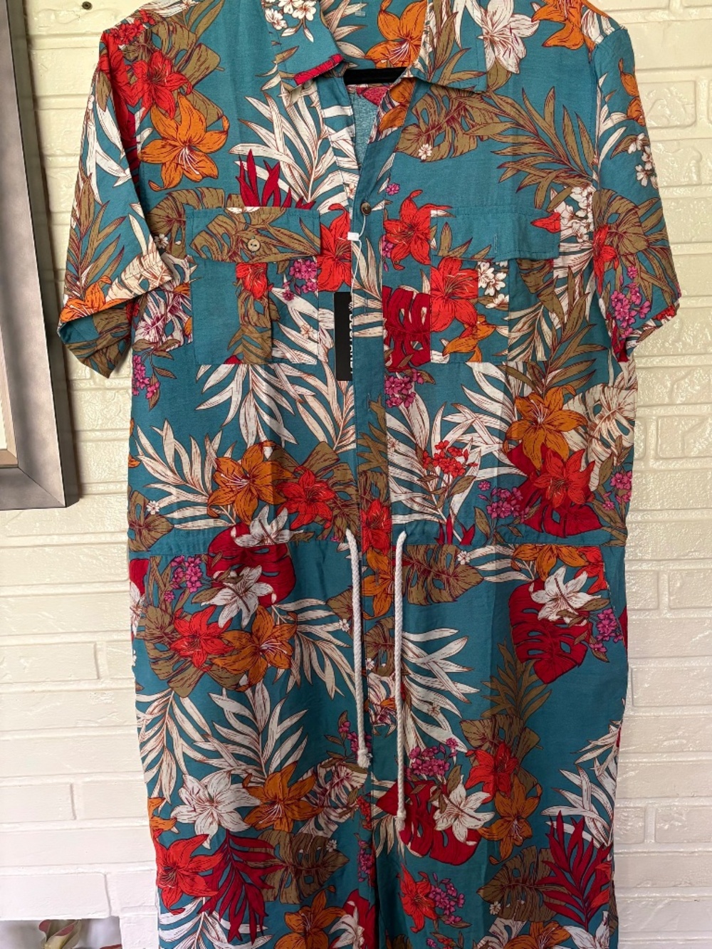 CooFANDY Shorts Romper NWT Sz M - Picture 2 of 7